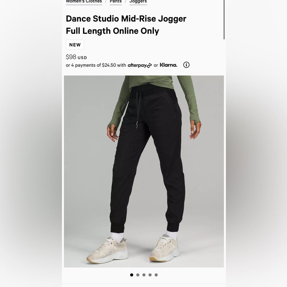LULU LEMON JOGGER